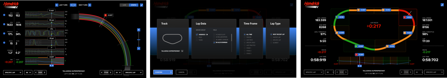 Refined visual design explorations
